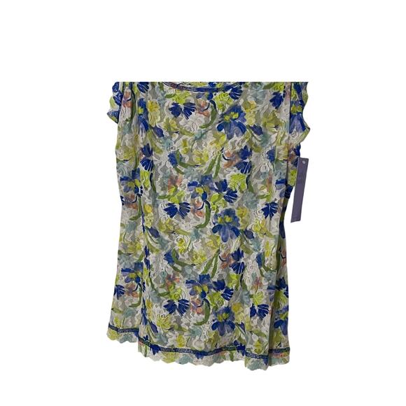 HANKY PANKY SIZE LARGE LACE BRUSH STROKES PRINTED CLASSIC CAMI MULTICOLOR NEW - Picture 6 of 12